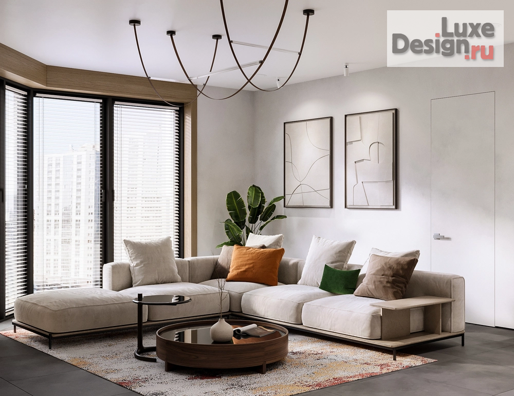 Дизайн интерьера четырехкомнатной квартиры "Дизайн-проект квартиры 160 кв.м. в Матвеевском" (фото 1)