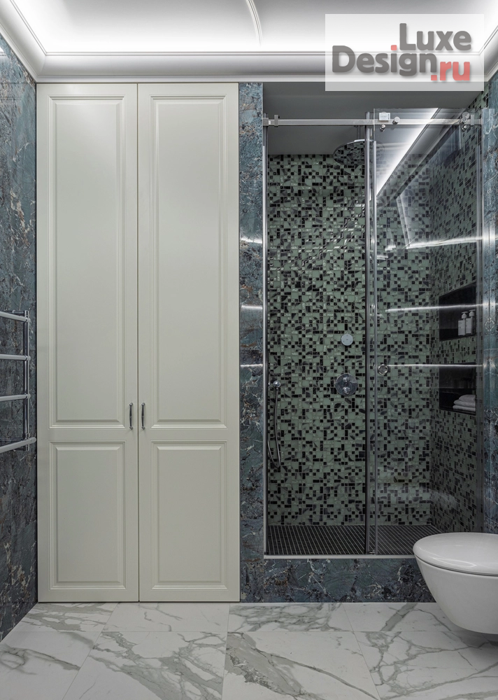 Дизайн интерьера трехкомнатной квартиры "Дизайн квартиры 135 кв.м. в ЖК Донской Олимп" (фото 23)