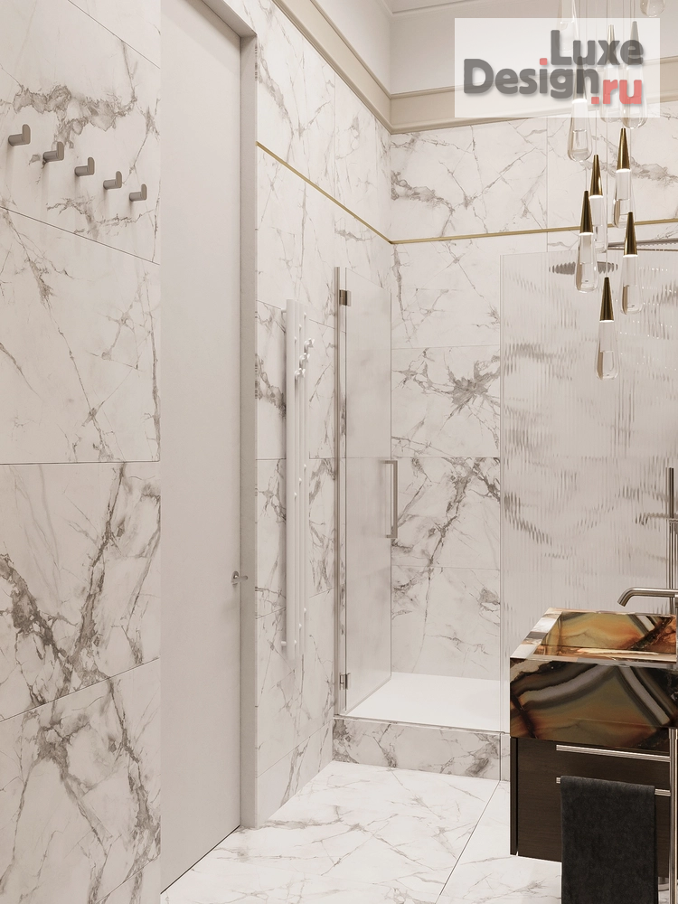 Дизайн интерьера пентхауса "Дизайн двухуровневого пентхауса в ЖК "Now"" (фото 8)