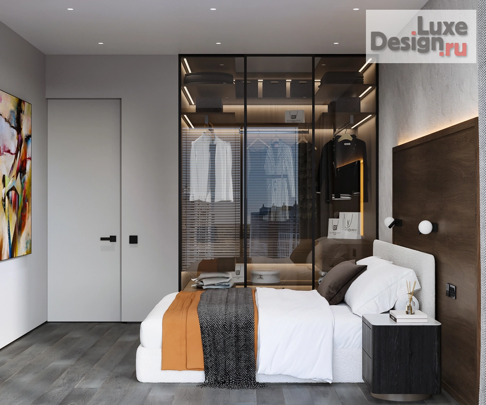 Дизайн интерьера четырехкомнатной квартиры "Дизайн-проект квартиры 160 кв.м. в Матвеевском" (фото 27)