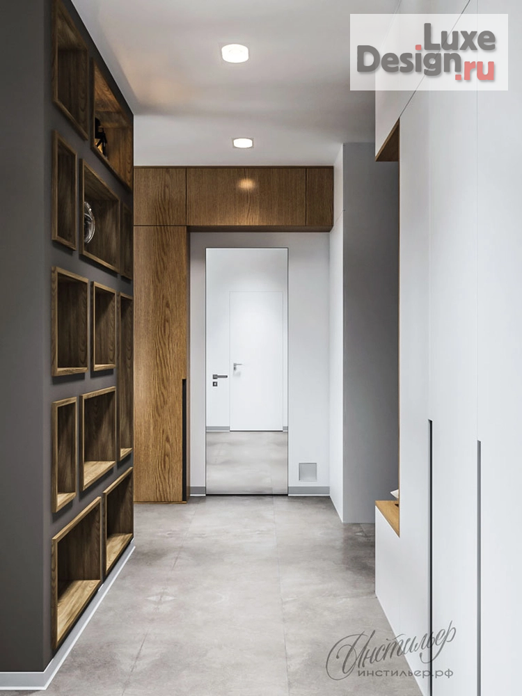 Дизайн интерьера двухкомнатной квартиры "Проект стильного интерьера квартиры 65 кв.м в ЖК «Маяковский» " (фото 6)