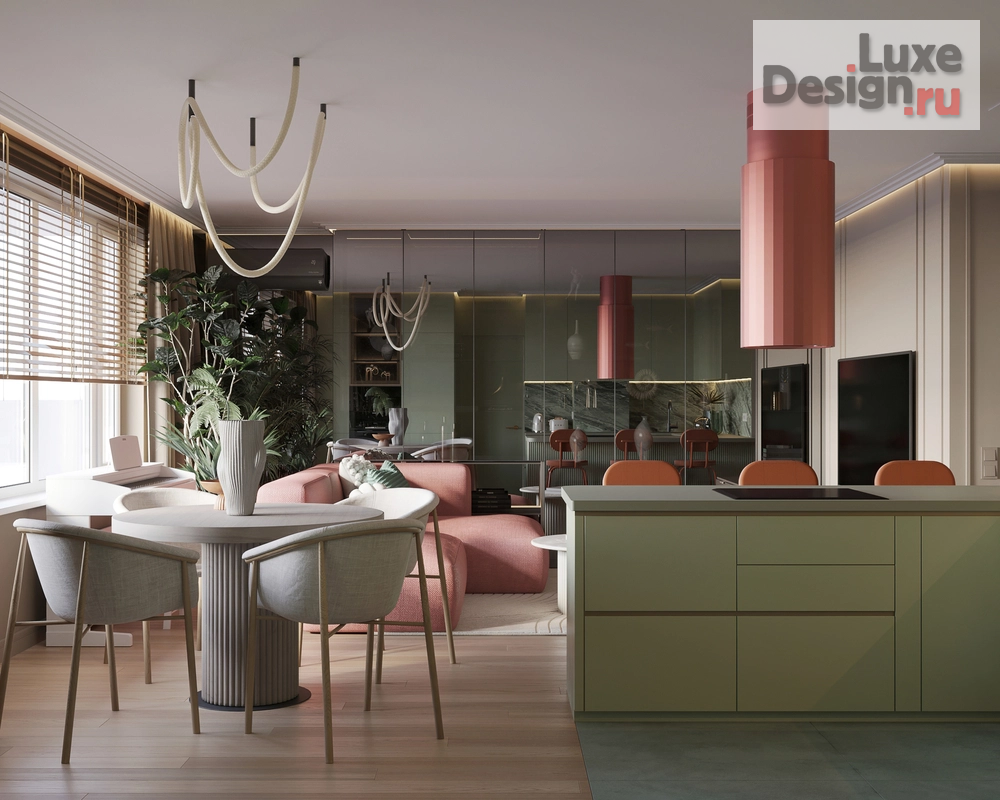 Дизайн интерьера квартиры "Moulin Rouge 3D" (фото 11)