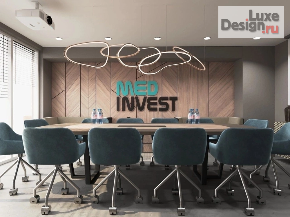 Дизайн интерьера офиса "Офис Med invest" (фото 1)
