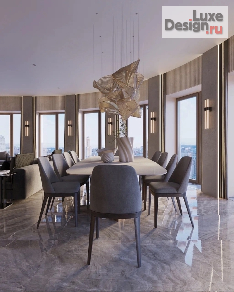 Дизайн интерьера апартаментов "Брызги шампанского" (фото 16)