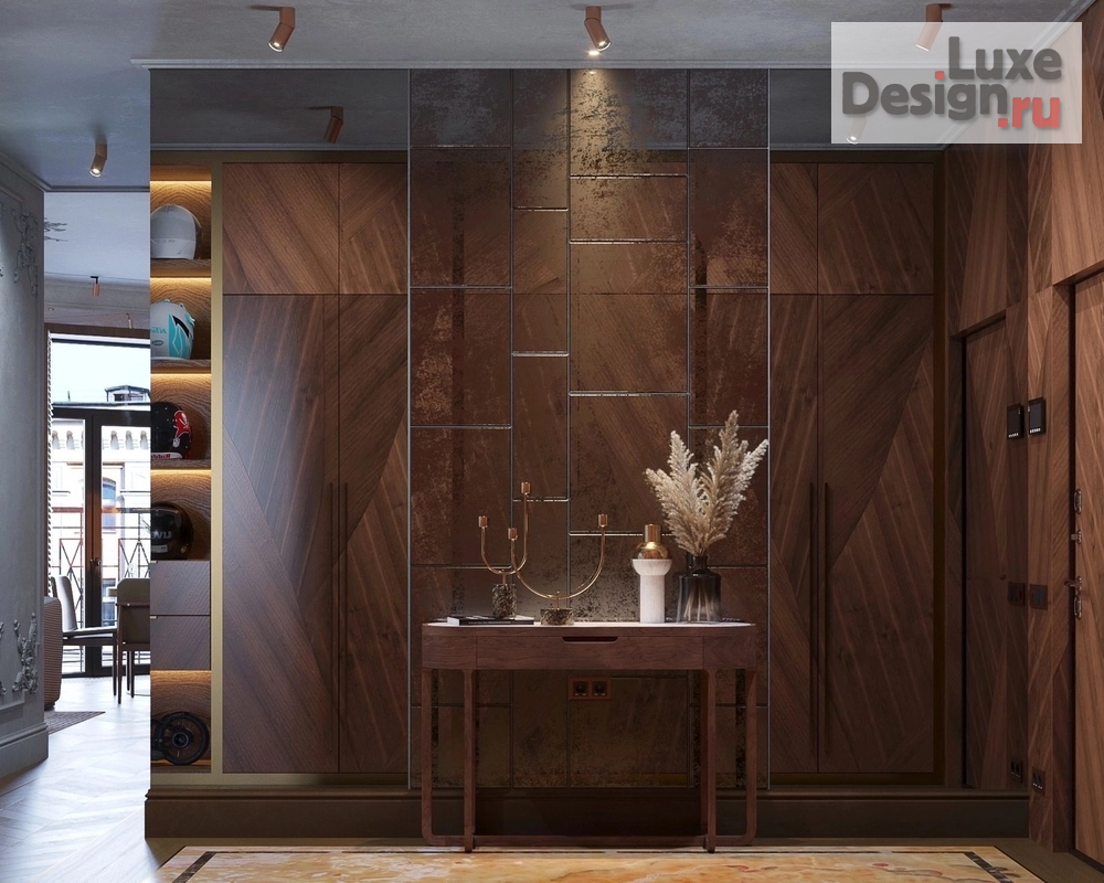 Дизайн интерьера апартаментов "Возвращение охотника " (фото 19) от дизайнера Посухова Маргарита Дизайн интерьера апартаментов "Возвращение охотника " (фото 19)