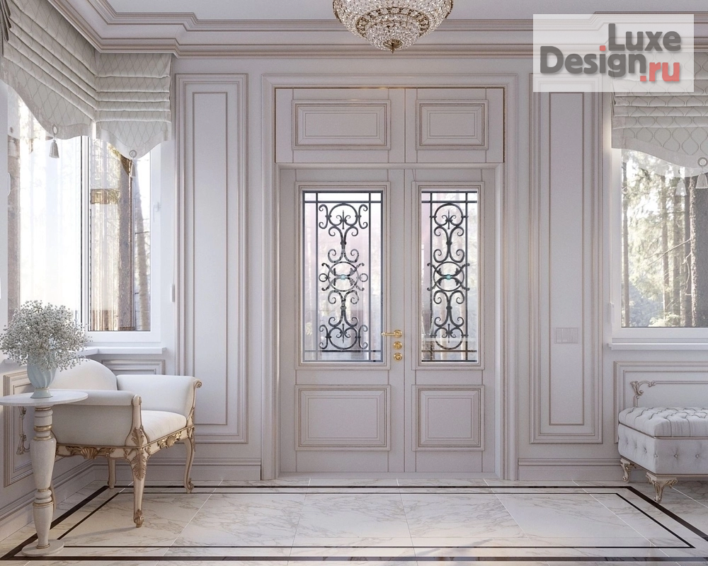 Дизайн интерьера коттеджа "LEVON" (фото 2)