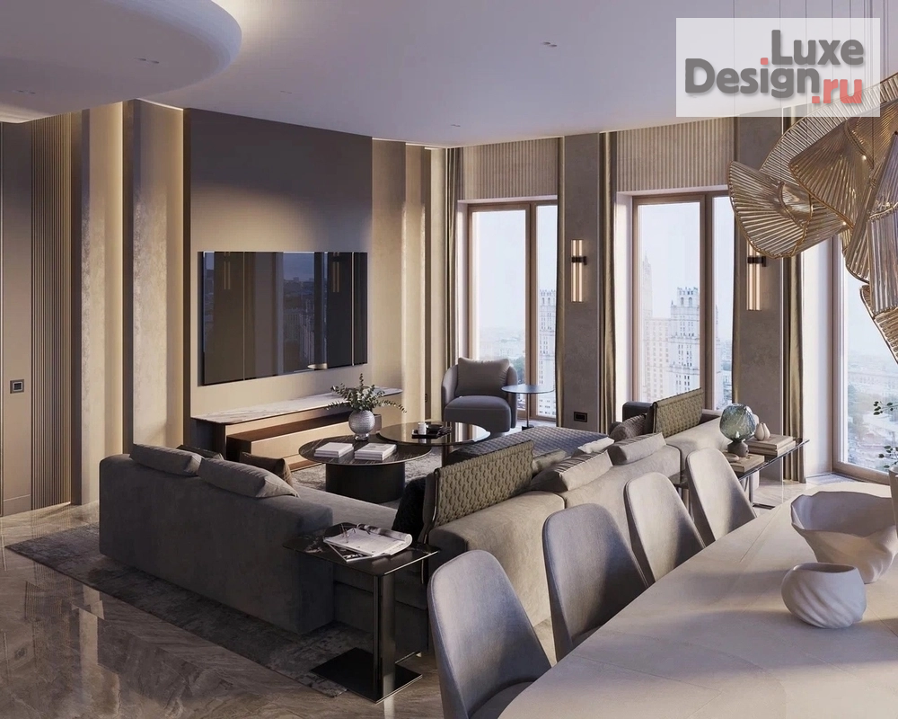 Дизайн интерьера апартаментов "Брызги шампанского" (фото 22)