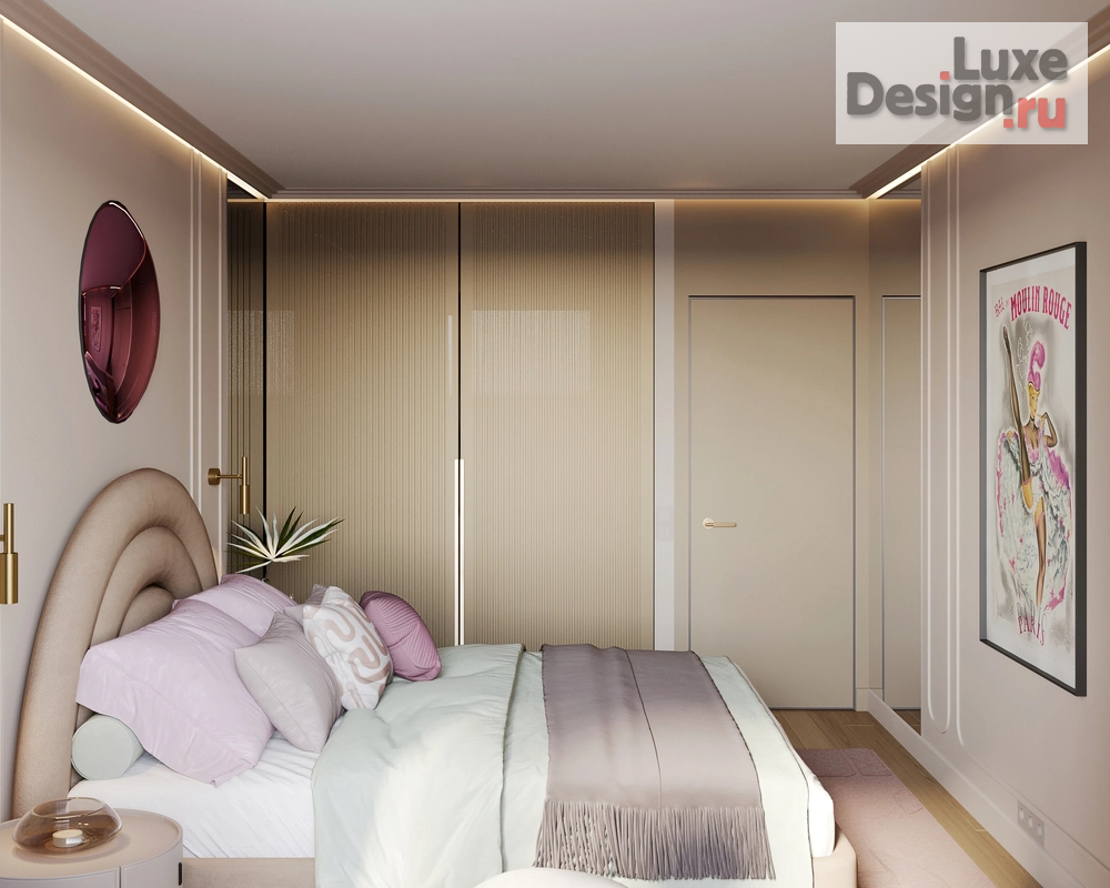 Дизайн интерьера квартиры "Moulin Rouge 3D" (фото 25)