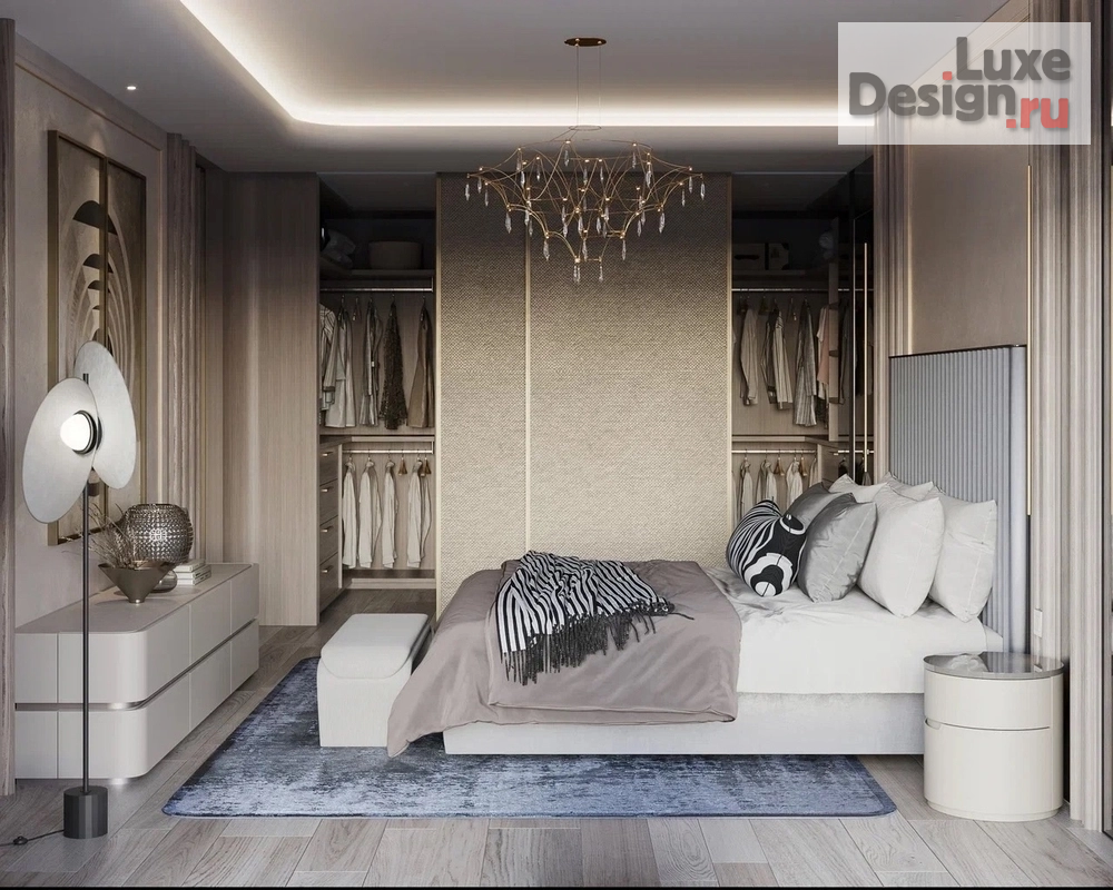 Дизайн интерьера апартаментов "Брызги шампанского" (фото 29)