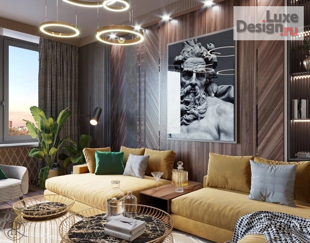 Дизайн интерьера квартиры "Beverly Hills" (фото 3)