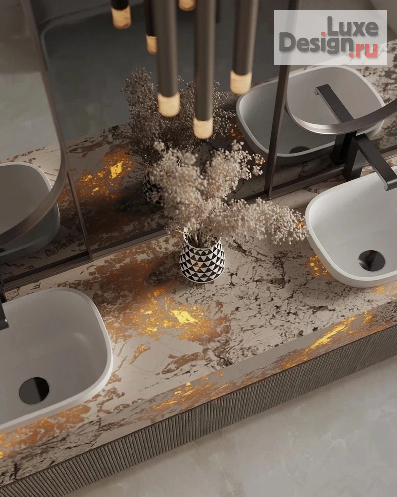 Дизайн интерьера апартаментов "Брызги шампанского" (фото 36)