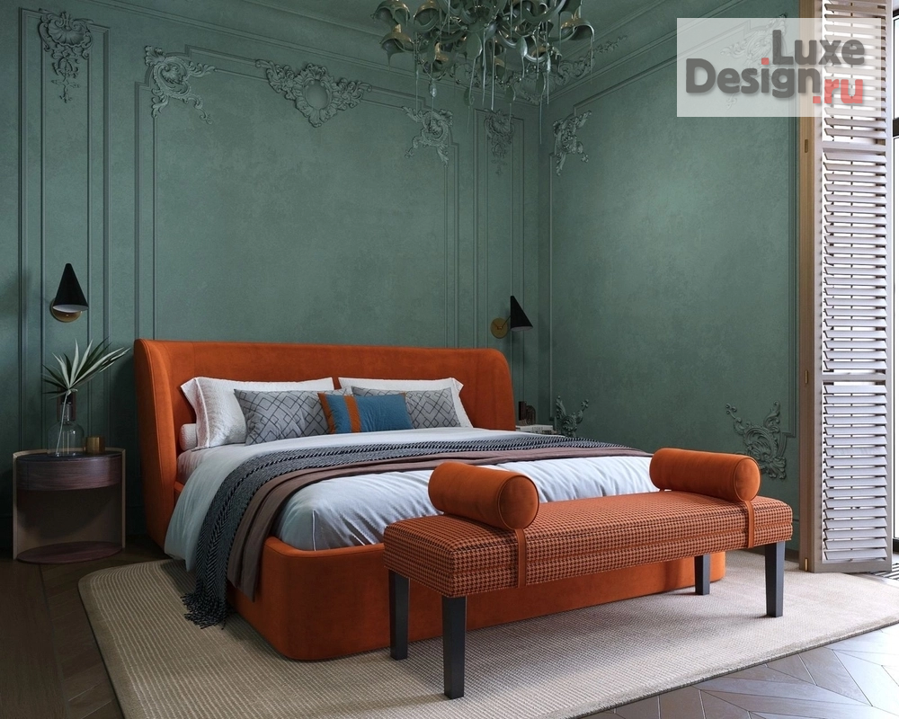 Дизайн интерьера апартаментов "Возвращение охотника " (фото 3) от дизайнера Посухова Маргарита Дизайн интерьера апартаментов "Возвращение охотника " (фото 3)