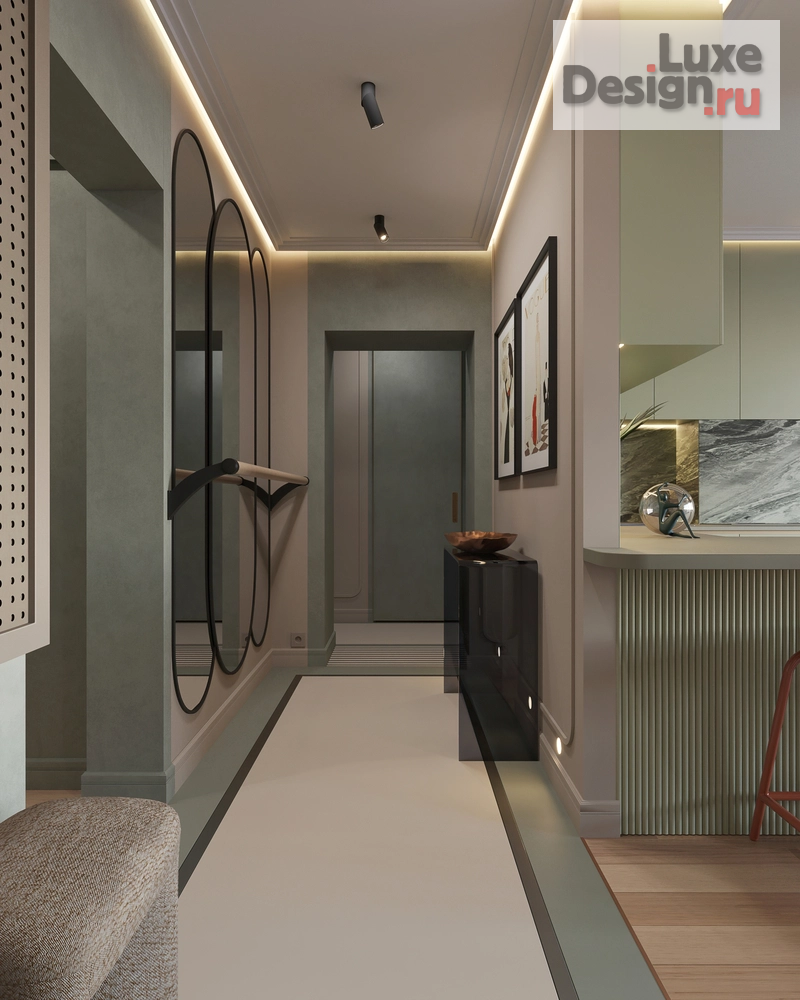 Дизайн интерьера квартиры "Moulin Rouge 3D" (фото 5)