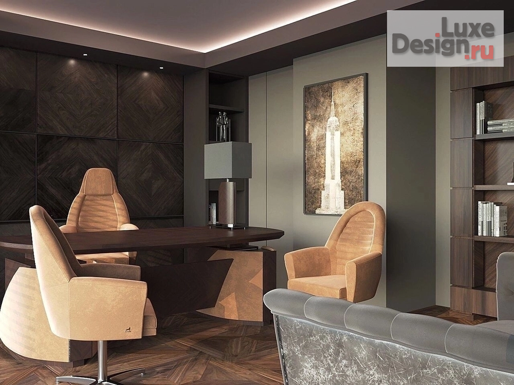 Дизайн интерьера офиса "Executive office" (фото 4)