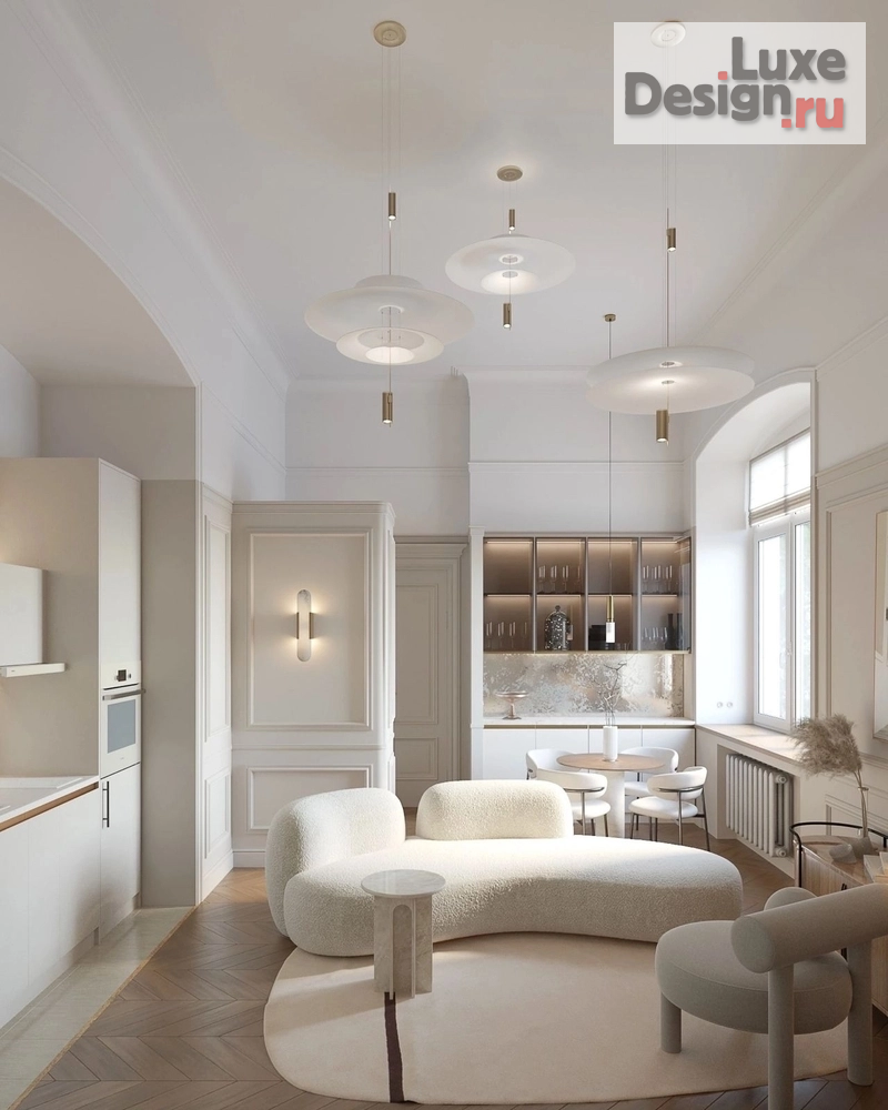 Дизайн интерьера апартаментов "Paris Left " (фото 6)