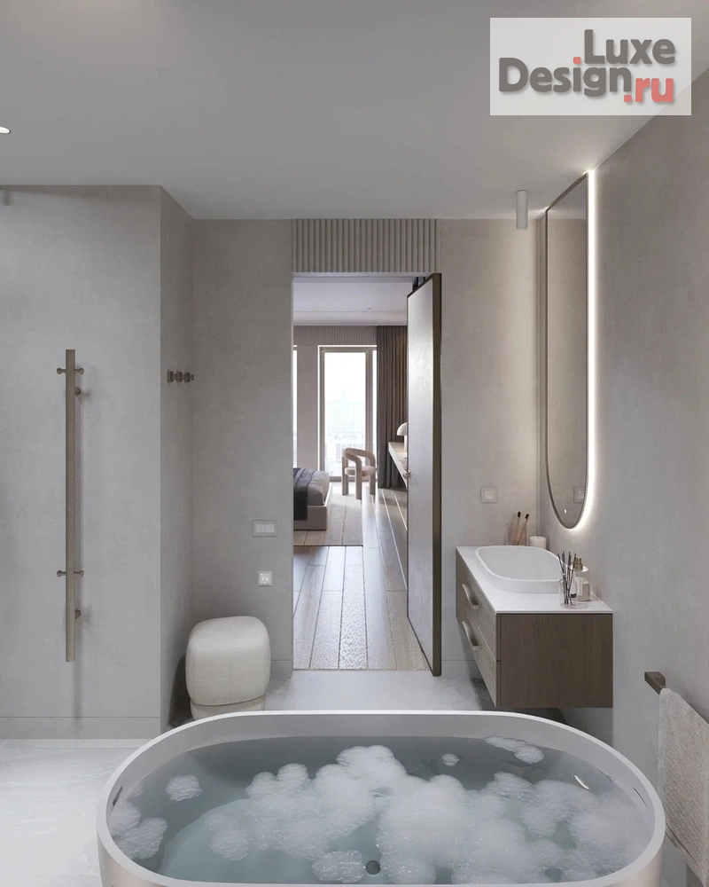 Дизайн интерьера апартаментов "Брызги шампанского" (фото 64)