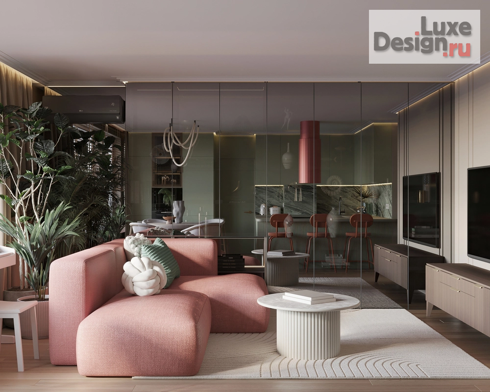 Дизайн интерьера квартиры "Moulin Rouge 3D" (фото 7)