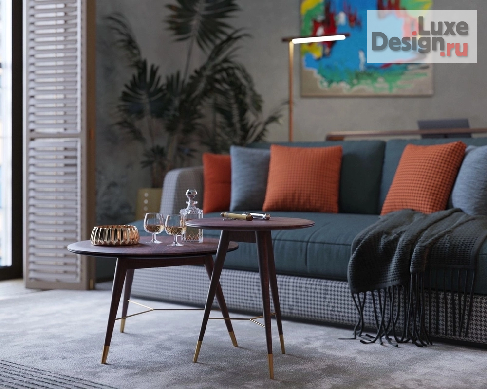 Дизайн интерьера апартаментов "Возвращение охотника " (фото 8) от дизайнера Посухова Маргарита Дизайн интерьера апартаментов "Возвращение охотника " (фото 8)