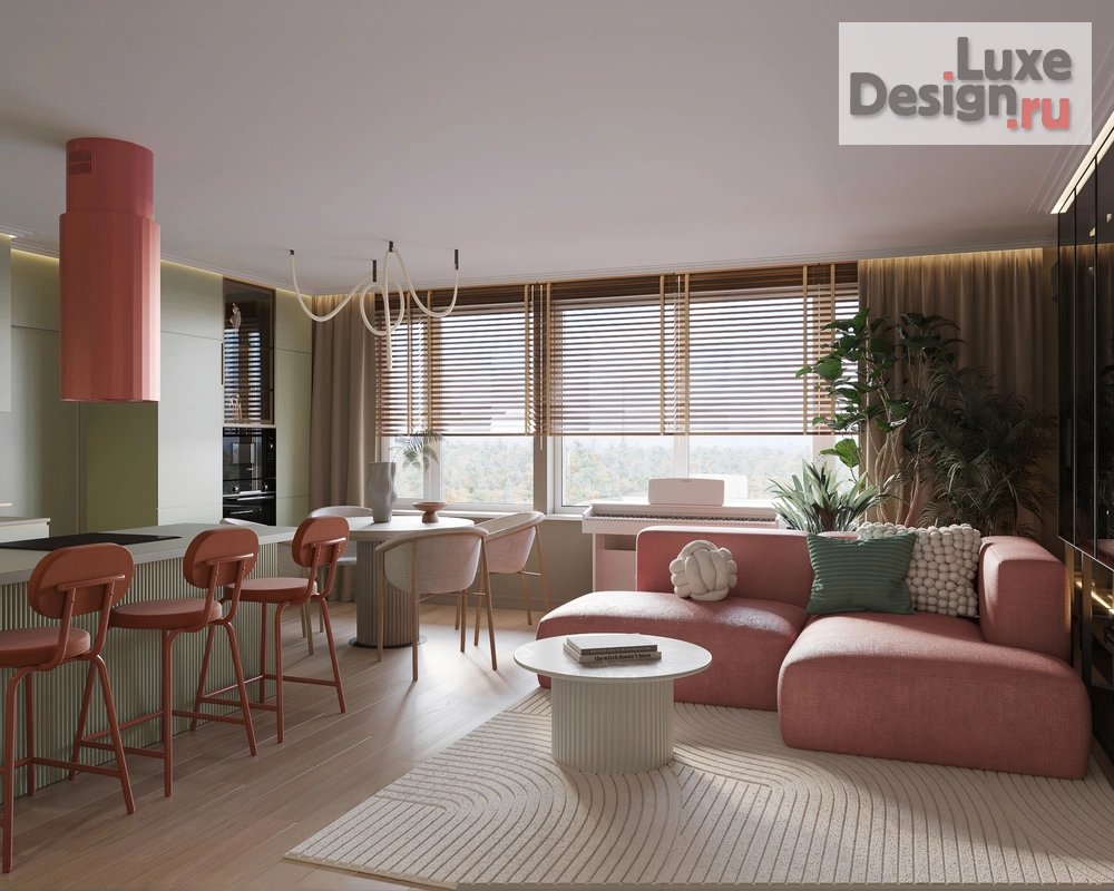 Дизайн интерьера квартиры "Moulin Rouge 3D" (фото 9)