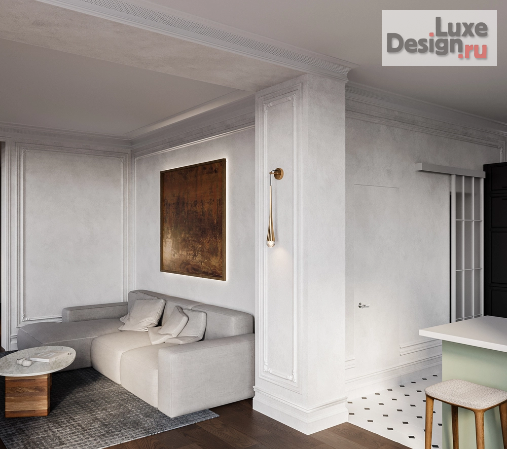 Дизайн интерьера загородного дома "Английский лофт " (фото 8)