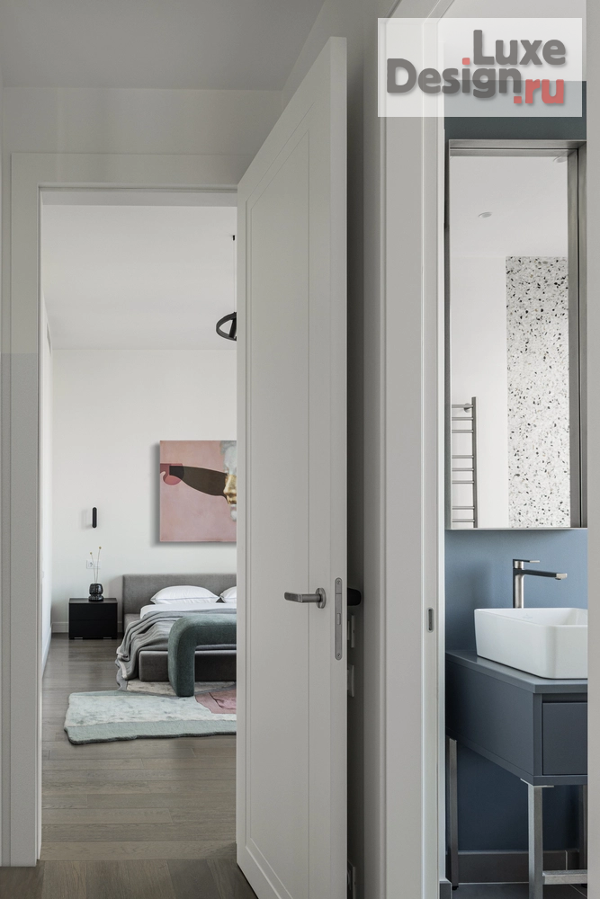 Дизайн интерьера двухкомнатной квартиры "Современный минимализм в ЖК Lucky: квартира для сдачи в аренду" (фото 14) от дизайнера Cтудия Точка дизайна Дизайн интерьера двухкомнатной квартиры "Современный минимализм в ЖК Lucky: квартира для сдачи в аренду" (фото 14)