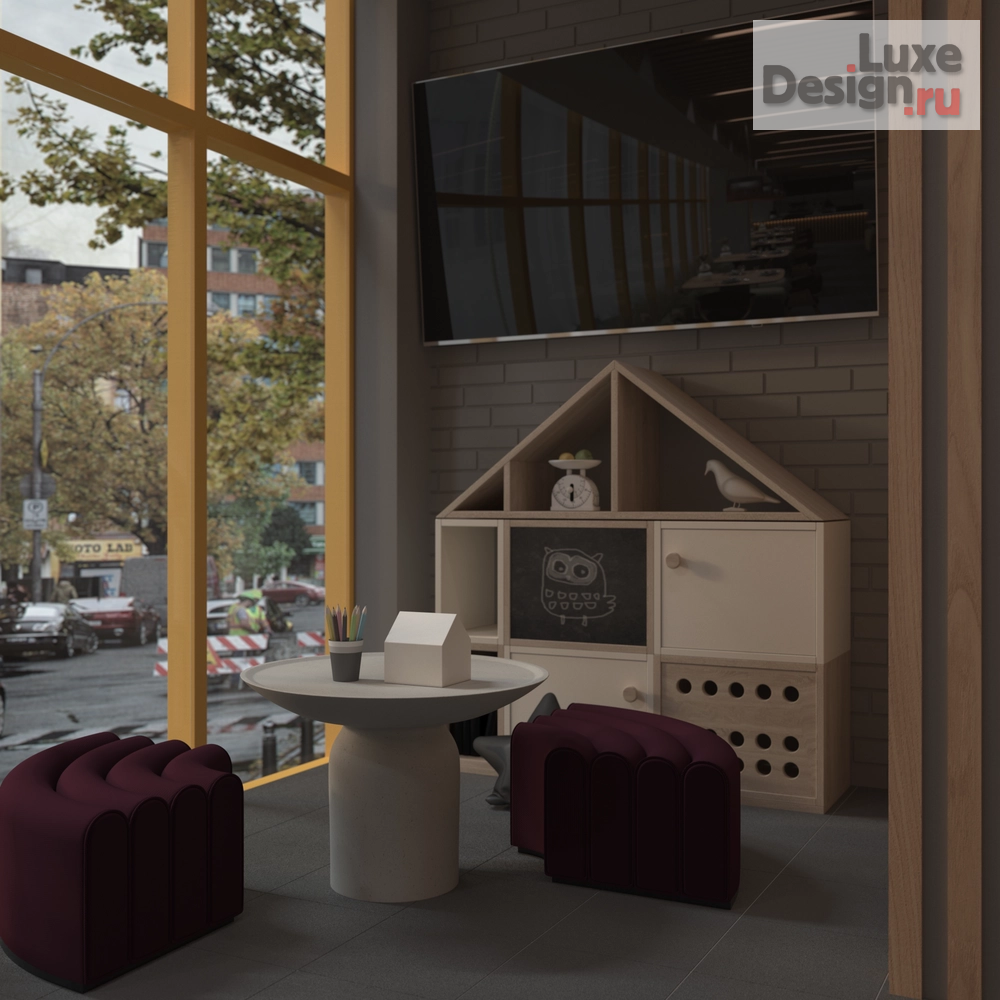 Дизайн интерьера кафе "Дизайн-проект гриль-бара" (фото 4)