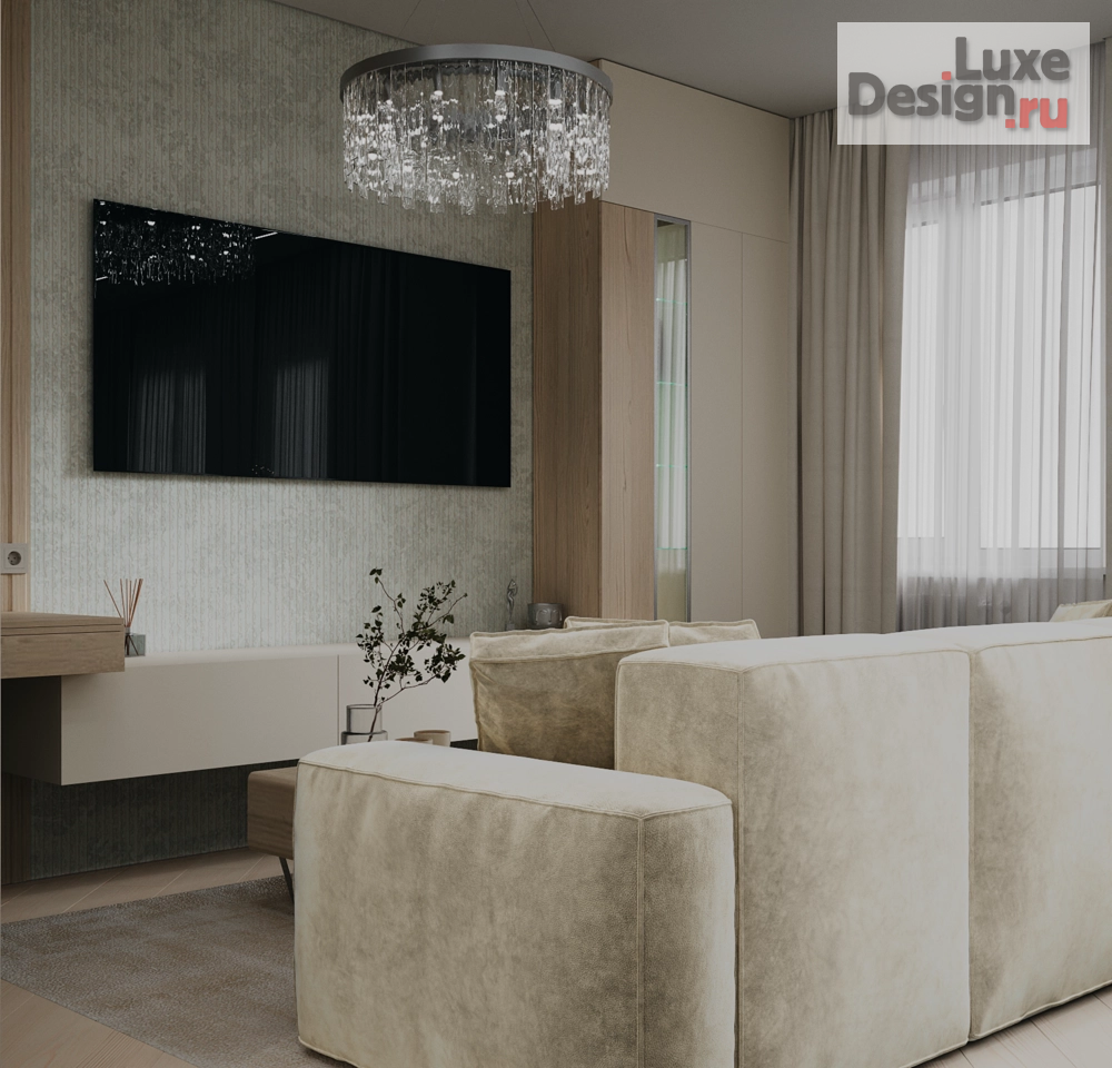 Дизайн интерьера двухкомнатной квартиры "Дизайн-проект квартиры" (фото 3)