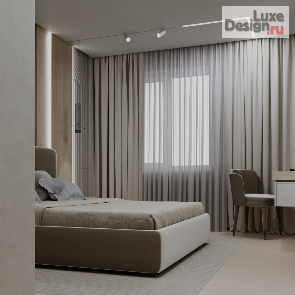 Дизайн интерьера двухкомнатной квартиры "Дизайн-проект квартиры" (фото 15)