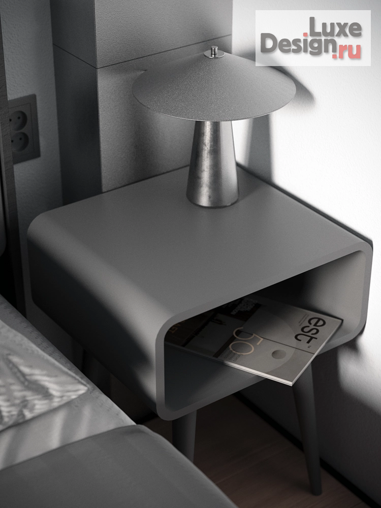 Дизайн интерьера однокомнатной квартиры "Дизайн-проект квартиры 42 м2" (фото 3)