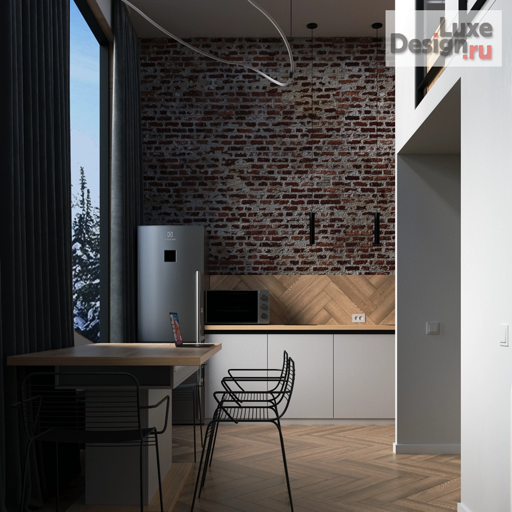 Дизайн интерьера квартиры студии "Дизайн-проект квартиры " (фото 2)