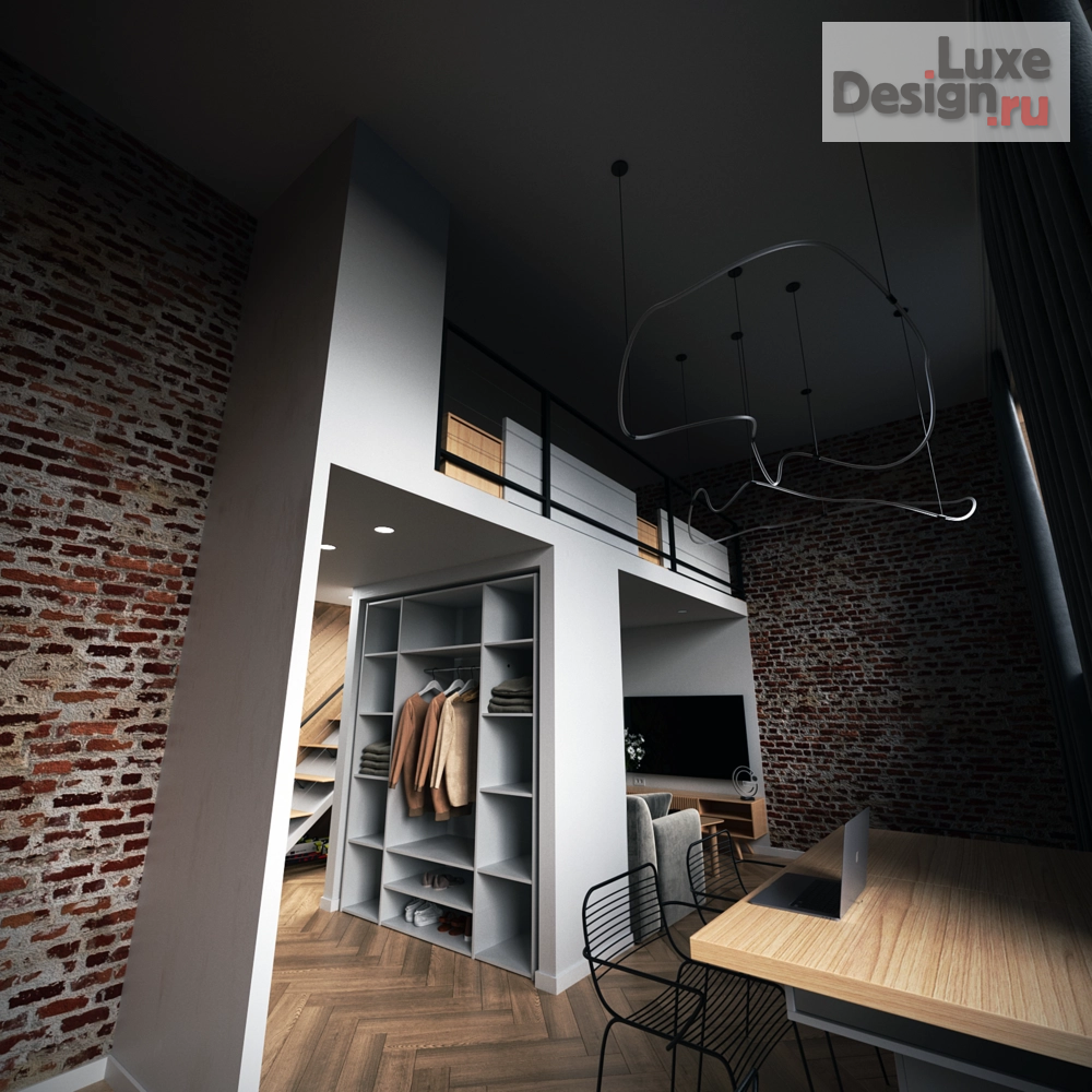 Дизайн интерьера квартиры студии "Дизайн-проект квартиры " (фото 6)