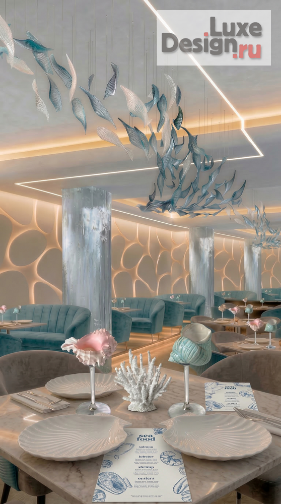 Дизайн интерьера ресторана "Дизайн-проект ресторана" (фото 3)