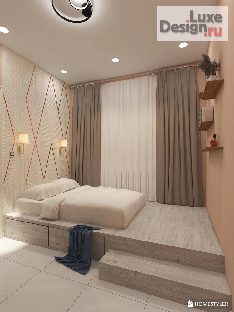 Дизайн интерьера двухкомнатной квартиры "Дизайнер интерьера Archit Live " (фото 1) от дизайнера Даньшина Софья Александровна Дизайн интерьера двухкомнатной квартиры "Дизайнер интерьера Archit Live " (фото 1)