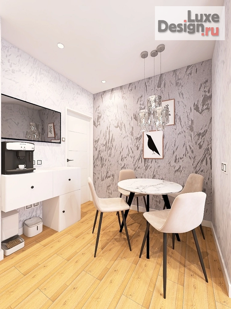 Дизайн интерьера кухни "⚡⚡⚡Дизайн-проект кухни с лоджией: Создание уютного пространства для готовки⚡⚡⚡" (фото 4) от дизайнера Даньшина Софья Александровна Дизайн интерьера кухни "⚡⚡⚡Дизайн-проект кухни с лоджией: Создание уютного пространства для готовки⚡⚡⚡" (фото 4)