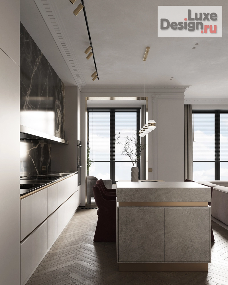 Дизайн интерьера квартиры "ЖК "ПЕТРОВСКИЙ КВАРТАЛ НА ВОДЕ"" (фото 4) от дизайнера MOSAIKO INTERIOR Дизайн интерьера квартиры "ЖК "ПЕТРОВСКИЙ КВАРТАЛ НА ВОДЕ"" (фото 4)