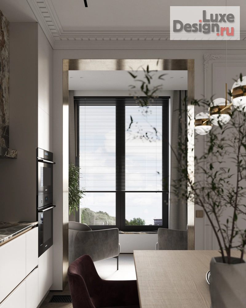 Дизайн интерьера квартиры "ЖК "ПЕТРОВСКИЙ КВАРТАЛ НА ВОДЕ"" (фото 5) от дизайнера MOSAIKO INTERIOR Дизайн интерьера квартиры "ЖК "ПЕТРОВСКИЙ КВАРТАЛ НА ВОДЕ"" (фото 5)