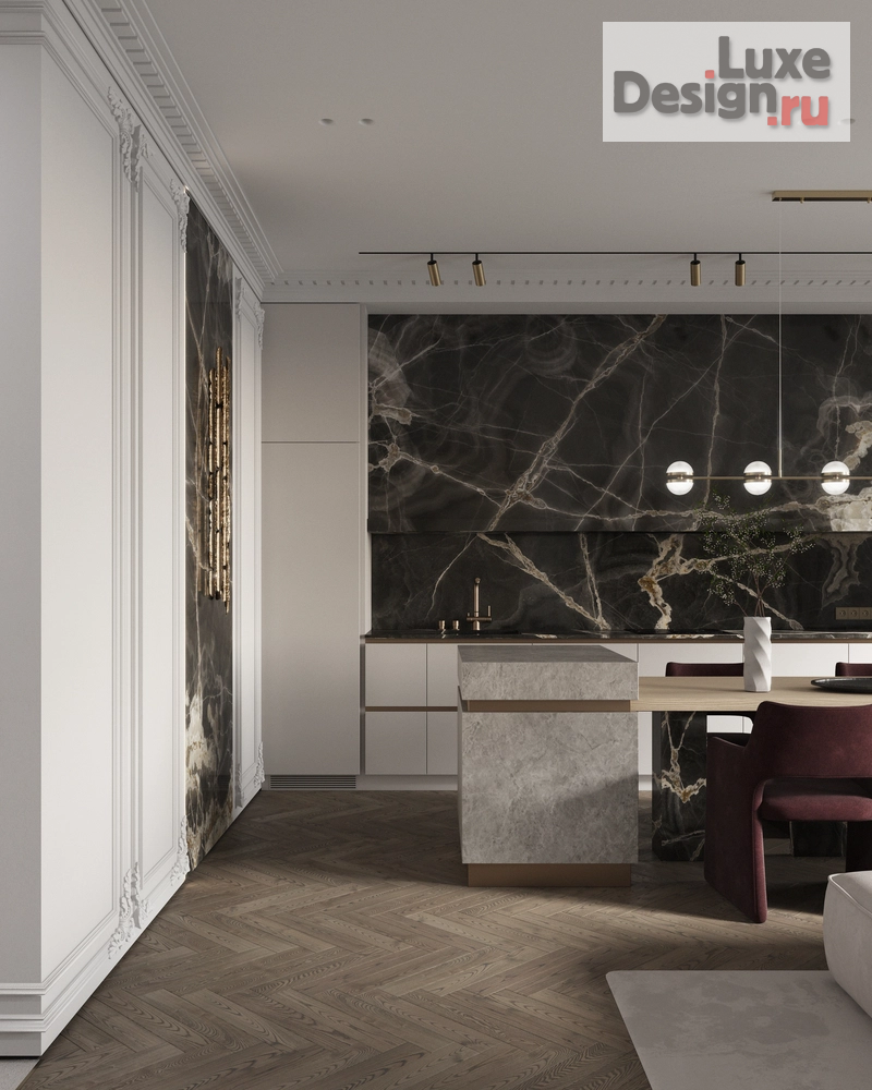 Дизайн интерьера квартиры "ЖК "ПЕТРОВСКИЙ КВАРТАЛ НА ВОДЕ"" (фото 12) от дизайнера MOSAIKO INTERIOR Дизайн интерьера квартиры "ЖК "ПЕТРОВСКИЙ КВАРТАЛ НА ВОДЕ"" (фото 12)