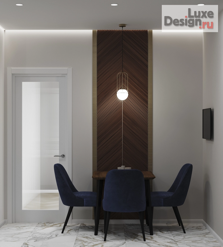 Дизайн интерьера двухкомнатной квартиры "Дизайн интерьера двухкомнатной квартиры "Дизайн-проект квартиры в Москве"" (фото 7) от дизайнера Доронина Алина Евгеньевна Дизайн интерьера двухкомнатной квартиры "Дизайн интерьера двухкомнатной квартиры "Дизайн-проект квартиры в Москве"" (фото 7)