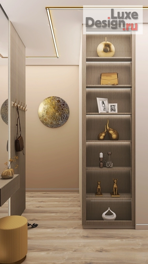 Дизайн интерьера двухкомнатной квартиры "ЖК "Новокосино-2" Двухкомнатная квартира 63 кв.м." (фото 1)