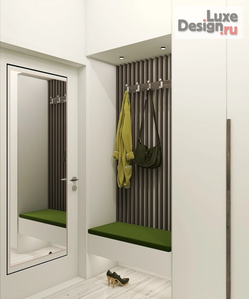 Дизайн интерьера однокомнатной квартиры "Однокомнатная квартира 43,5 кв.м." (фото 2)