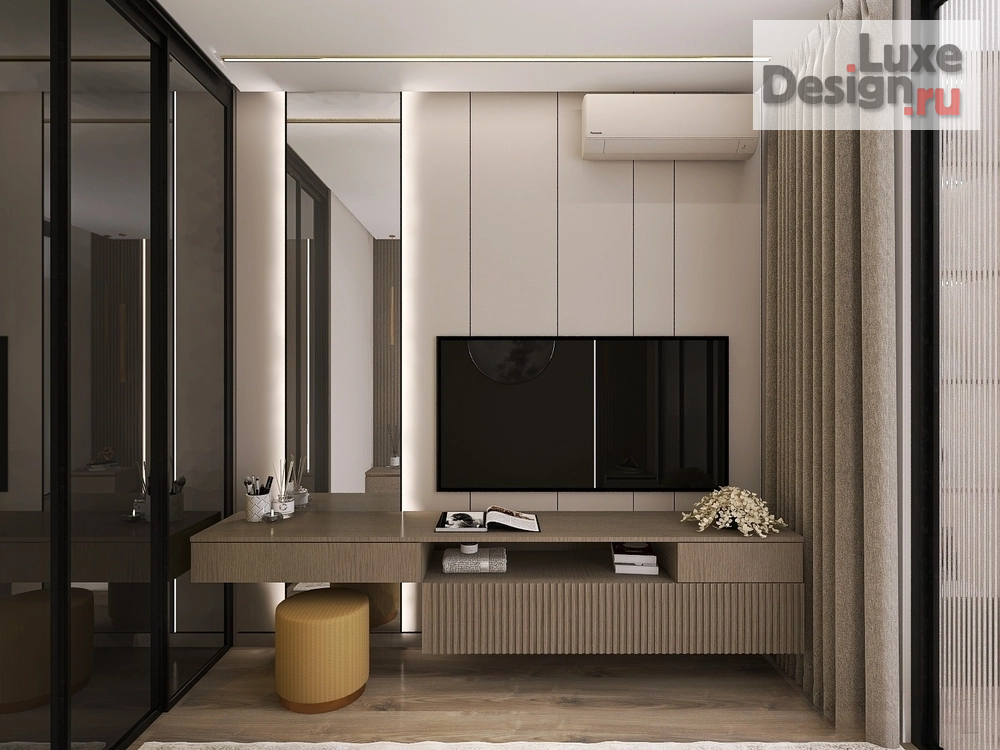 Дизайн интерьера двухкомнатной квартиры "ЖК "Новокосино-2" Двухкомнатная квартира 63 кв.м." (фото 11)