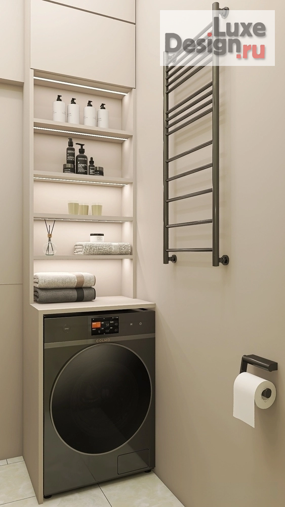 Дизайн интерьера двухкомнатной квартиры "ЖК "Новокосино-2" Двухкомнатная квартира 63 кв.м." (фото 14)