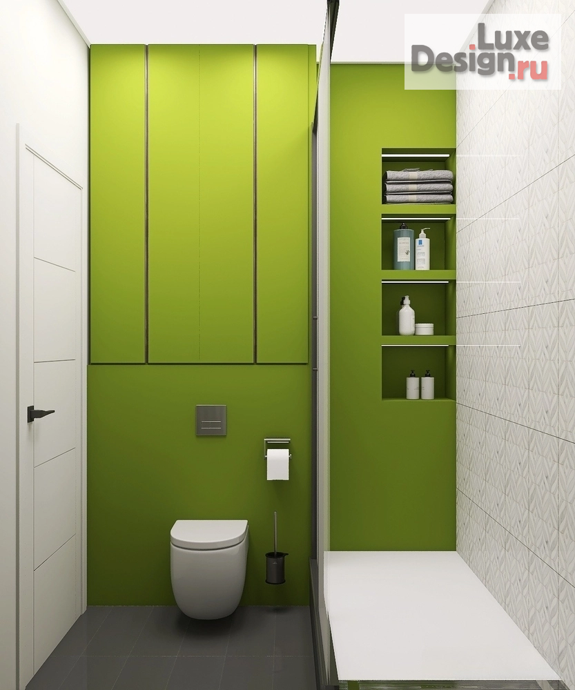 Дизайн интерьера однокомнатной квартиры "Однокомнатная квартира 43,5 кв.м." (фото 4)