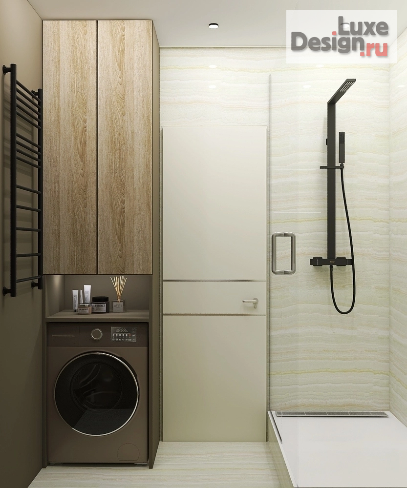 Дизайн интерьера квартиры студии "Студия 25 кв.м. ЖК "Лайм"" (фото 14) от дизайнера Белякова Элина Евгеньевна Дизайн интерьера квартиры студии "Студия 25 кв.м. ЖК "Лайм"" (фото 14)