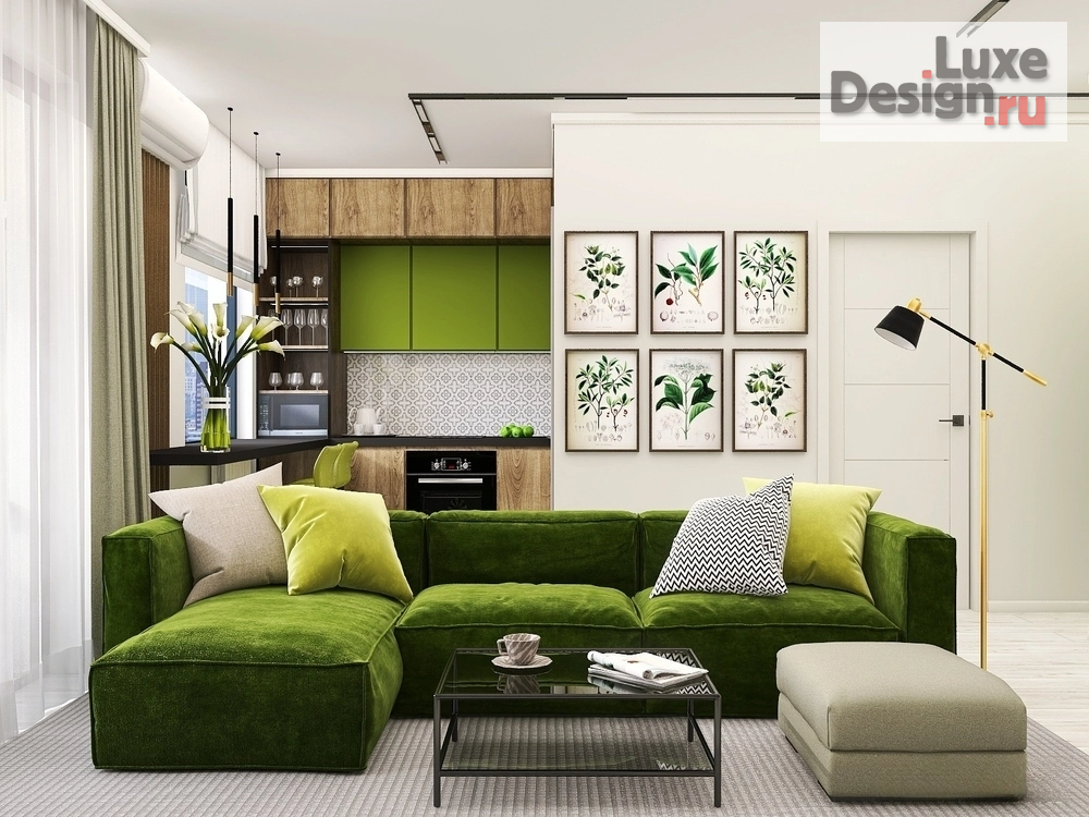 Дизайн интерьера однокомнатной квартиры "Однокомнатная квартира 43,5 кв.м." (фото 8)