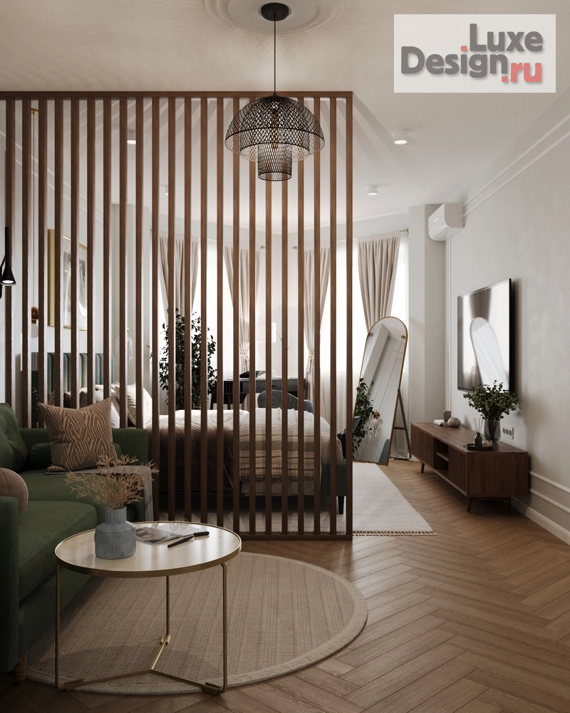 Дизайн интерьера двухкомнатной квартиры "Интерьер двухкомнатной квартире г. Самара, ул Никитинская" (фото 5)