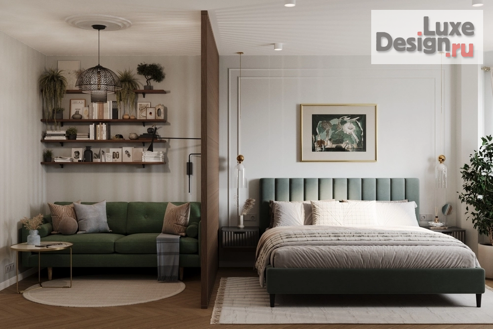 Дизайн интерьера двухкомнатной квартиры "Интерьер двухкомнатной квартире г. Самара, ул Никитинская" (фото 7)