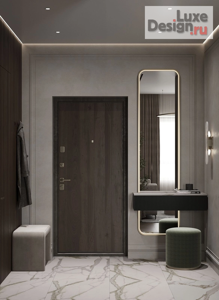 Дизайн интерьера двухкомнатной квартиры "Евродвушка в стиле модерн " (фото 18)