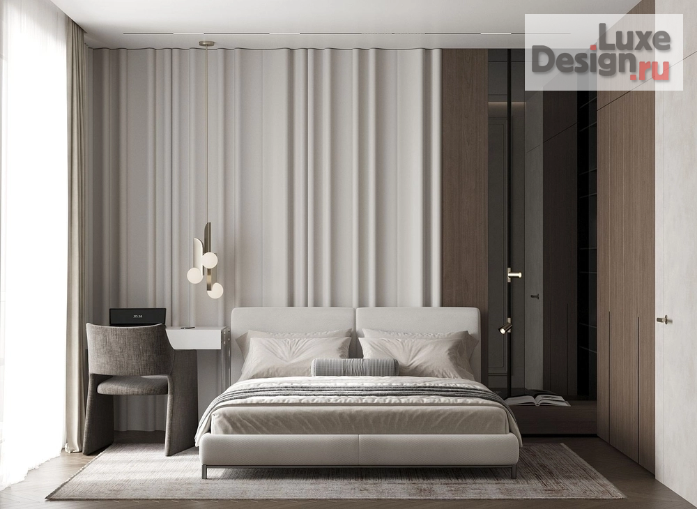 Дизайн интерьера двухкомнатной квартиры "Евродвушка в стиле модерн " (фото 1)