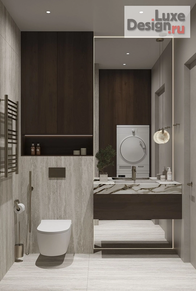 Дизайн интерьера двухкомнатной квартиры "Евродвушка в стиле модерн " (фото 7)